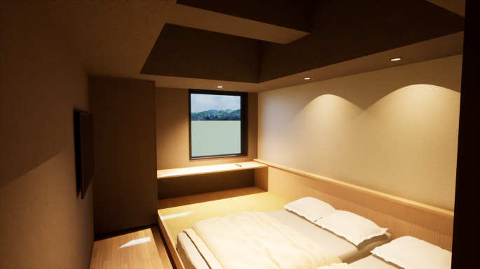 お宿Onn 大曲の花火