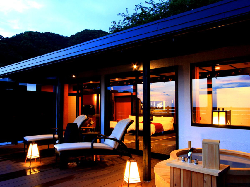 露天付スイート「牧水」