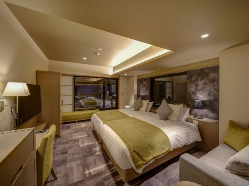 源泉かけ流し温泉付客室