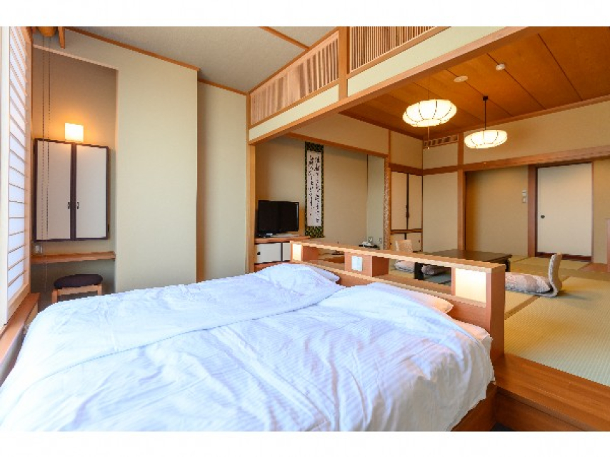 ５Fオーシャンビューオンザベッド和洋室