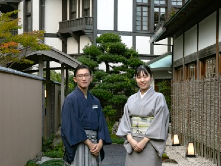 あたたかな「和」の心をもって、お客様をお出迎えいたします