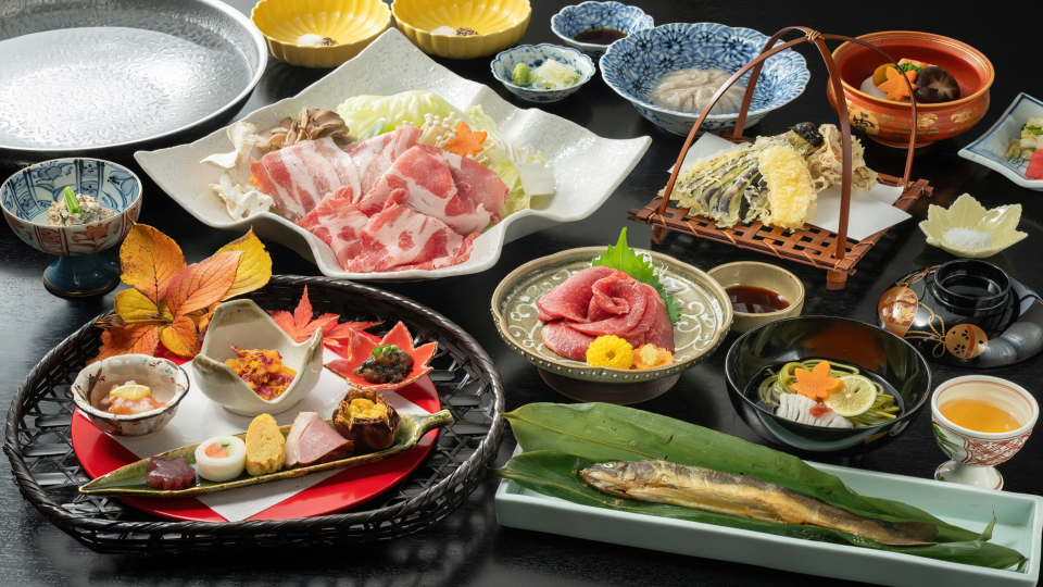 小梨の湯笹屋　お食事