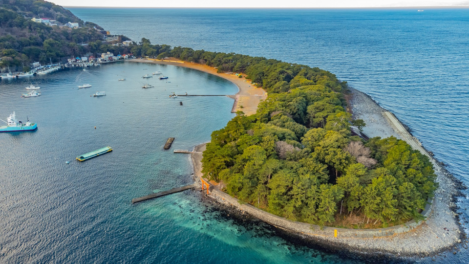 神秘なる御浜岬