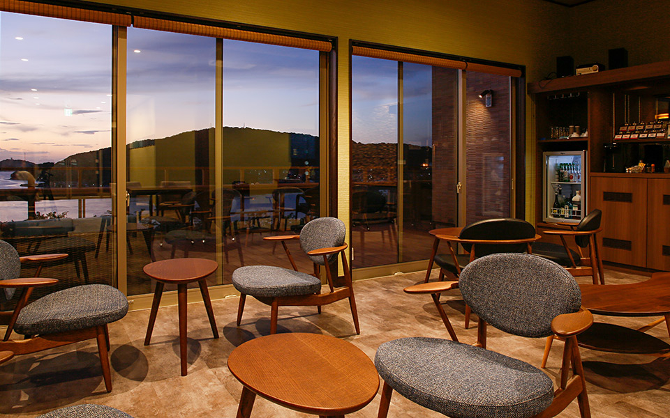 刻センターハウス内のロビーです