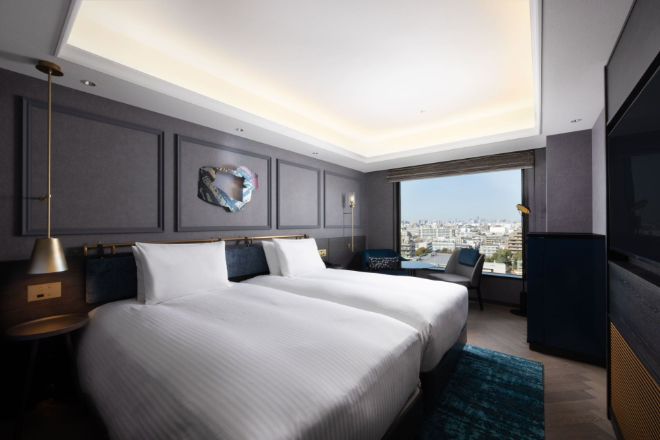 平均24㎡のゆったりとしたスペースの客室